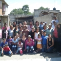 students with Tlaxcalan omestay families